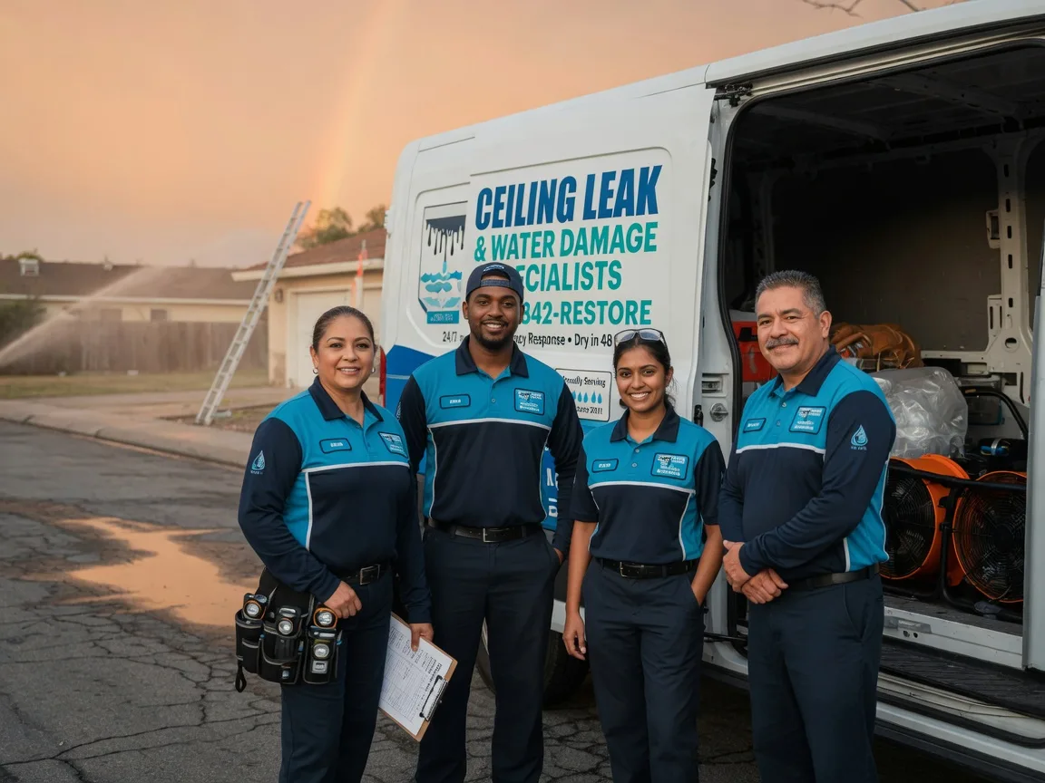 Ceiling Leak Cleanup company in Mcdade, TX